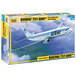 ZVEZDA 7019 Boeing 737-800 1:144 Aircraft Model Kit