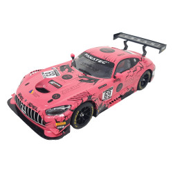 Scalextric Mercedes AMG GT3 Pink/Zenith Slot Car - Unboxed