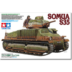 TAMIYA 35344 Somua S35 Tank 1:35 Military Model Kit
