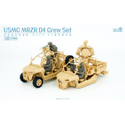 Magic Factory 2502 USMC MRZR D4 Crew Set for 2005 1:35 Figures Model Kit