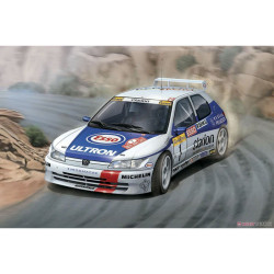 Nunu Peugeot 306 Maxi 1996 Monte Carlo Rally 1:24 Plastic Model Kit 24009