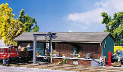 FALLER Railway Served Warehouse Model Kit I HO Gauge 120152