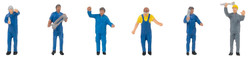 Faller 151640  Industrial Mechanics Figure Set HO