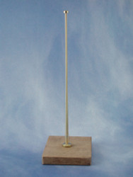 Radio Active Vertical Flagstaff Complete (Brass)(Pk2) RMA62021