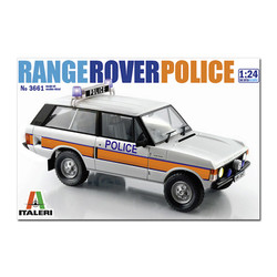ITALERI Police Range Rover 3661 1:24 Car Model Kit