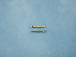 Radio Active 1 Hole Stanchion, Brass 6mm (Pk10) RMA66106