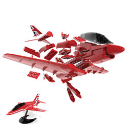 AIRFIX Quickbuild Aircraft Red Arrows Hawk Aircraft Model Kit J6018