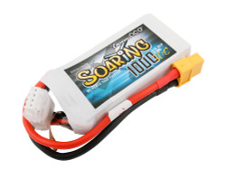 Gens Ace Li-Po 3S 11.1V 1000mAh 30C Soaring with XT60 G3S1000-30X6