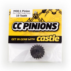 Castle Creations CC PINION 19 Tooth - MOD1 5mm shaft CC6511