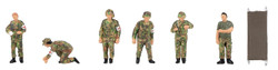 Faller 151752  Soldiers in Medical Service Figure Set HO