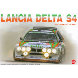 Nunu Lancia Delta S4 '86 Sanremo Rally 1:24 Plastic Model Kit 24005