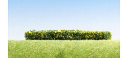 FALLER Flowering Yellow Hedges 100x10x10mm (3) HO Gauge Scenics 181399