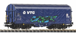Piko Expert VTG Tarpaulin Wagon Graffitied VI HO Gauge 58965