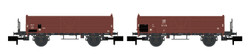 Hobbytrain 24351  SBB L6 Open Wagon Set (2) III N Gauge