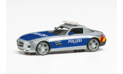 Herpa 96515  MB SLS AMG Polizei Showcar HO