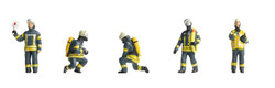 Faller 151637  Firefighters (Epoch VI) Figure Set 1 HO