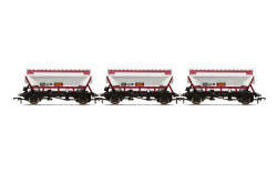 Hornby Wagon Pack R60071 CDA Hopper Wagons, Three Pack, EWS - Era 9