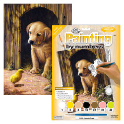 Royal & Langnickel Labrador Puppy Paint by Numbers PJS50
