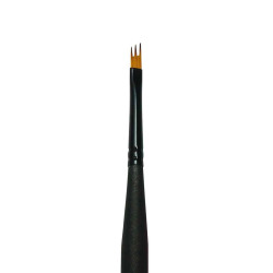 Royal & Langnickel Mini Majestic Angular Wisp 10/0 Paint Brush R4200AW-10/0