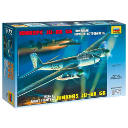 Zvezda 7269 Junkers JU-88 G-6 Night Fighter 1:72 Model Kit