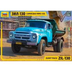 Zvezda 43004 Zil-130 Dump Truck 1:43 Model Kit