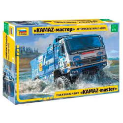 Zvezda 5076 Kamaz-43509 Master Truck 1:72 Model Kit