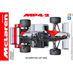Beemax McLaren MP4/2b Monaco 1985 1:24 Model Kit