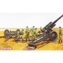 Dragon 6392 German sFH 18 Howitzer with Limber 1:35 Model Kit