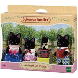 Sylvanian Families Midnight Cat Family 5530