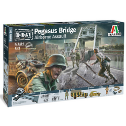 ITALERI Pegasus Battle Bridge D.Day 75th Anniv. Set 6194 1:72 Plastic Model Kit