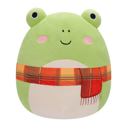 Squishmallows Wendy the Green Frog w/Scarf 12" Plush Soft Toy