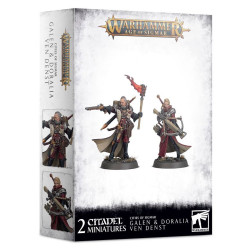 Games Workshop Warhammer Age of Sigmar CoS: Galen & Doralia Ven Denst 86-45