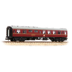 Graham Farish 374-107B BR Mk1 RMB Restaurant Miniature Buffet BR Maroon N Gauge