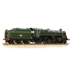 Graham Farish 372-728B BR Standard 5MT with BR1 Tender 73026 BR Lined Green (Late Crest) N Gauge