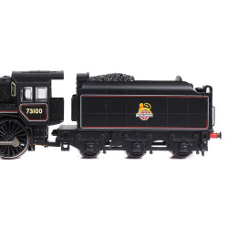 Graham Farish 372-727B BR Standard 5MT with BR1B Tender 73100 BR Lined Black (Early Emblem) N Gauge