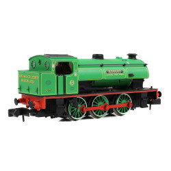 EFE Rail E85510 WD Austerity Saddle Tank No. 7 'Robert' National Coal Board Lined Green N Gauge