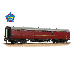 Bachmann Branchline 34-362 LNER Thompson Full Brake BR Maroon OO Gauge