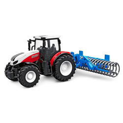 Korody RC Tractor w/Plough 1:24 Farm Toy K-6639K