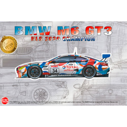 Nunu BMW M6 GT3 2020 NLS Winner 1:24 Model Kit  24042