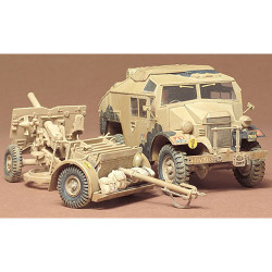 TAMIYA 35044 British 25 pounder & Quad Tractor 1:35  Military Model Kit