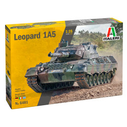 Italeri Leopard 1A5 1:35 Plastic Model Kit  6481