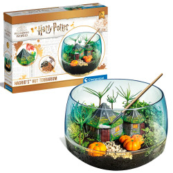 Hagrid's Hut Terrarium Wizarding World Harry Potter Clementoni 19248