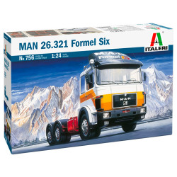 Italeri 756 MAN 26.321 Formel Six 1:24  Truck Model Kit