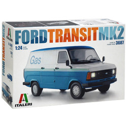 ITALERI Ford  Transit Van MkII 3687 1:24  Model Truck Kit