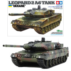 Tamiya 25207 Leopard 2 A6 Ukraine Ltd Edition Tank 1:35  Plastic Model Kit