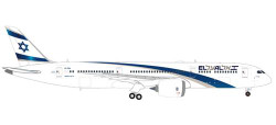 Herpa Wings EL AL Boeing 787-9 Dreamliner 5X-EDA 1:200 Diecast Model 559249