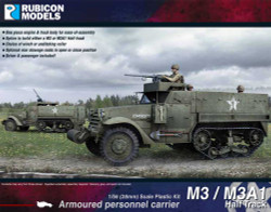 Rubicon Models 280027 M3 / M3A1 Half Track 1:56 Plastic Model Kit