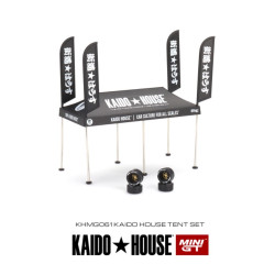 MiniGT Kaido House Tent Set V1 1:64 Diorama Display