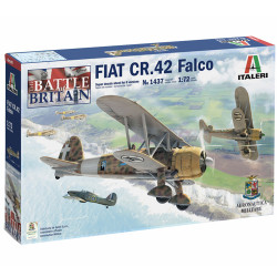 Italeri 1437 Fiat CR.42 Falco Battle of Britain 80th Anniversary 1:72 Model Plane Kit