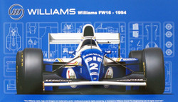 Fujimi F092126 F1 Williams FW16 Renault Brazilian GP 1:20 Plastic Model Kit